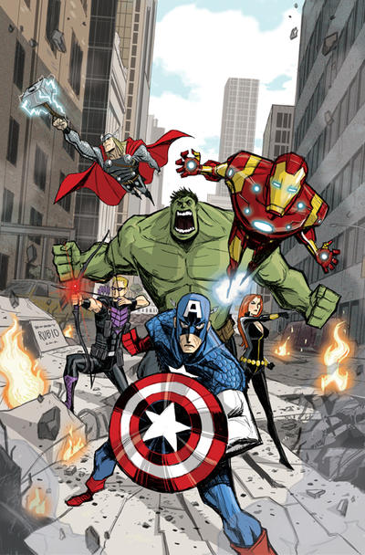 Avengers Assemble by BobbyRubio