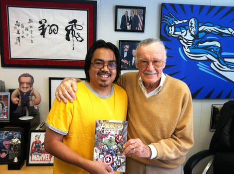 hanging out with Stan Lee