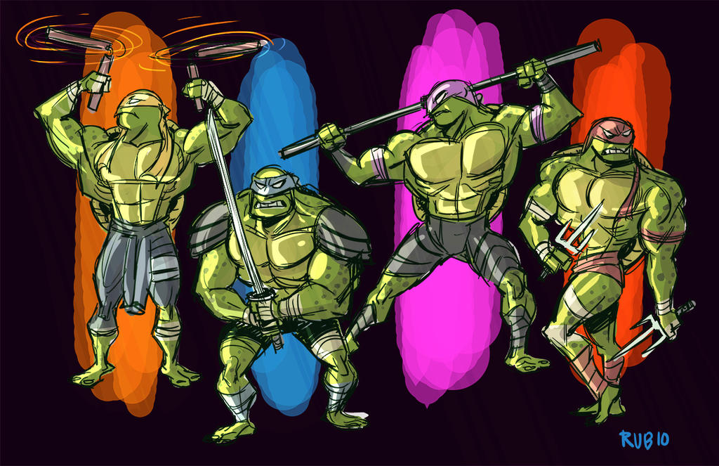 Teenage Mutant Ninja Turtles by BobbyRubio on DeviantArt