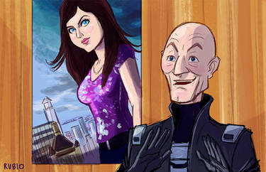 Professor X and Annabeth Chase