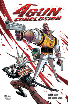 4 GUN CONCLUSION cover for SDCC