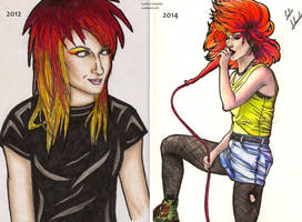 Hayley 2012/2014 Comparison