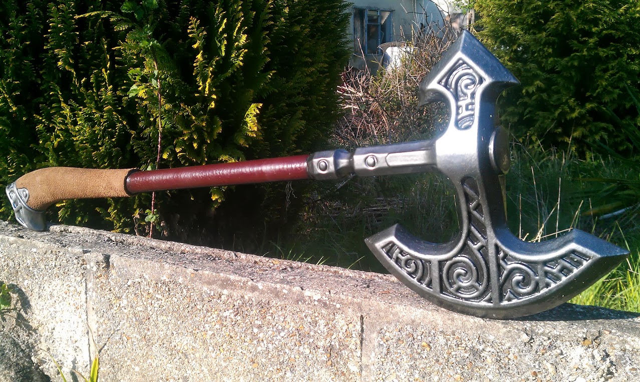 Skyrim Steel axe, larp safe