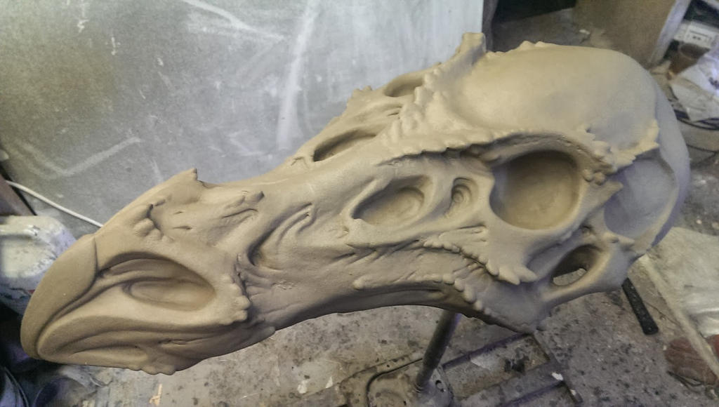 Dragon skull WIP