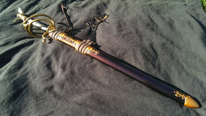 Witch hunter rapier scabbard.