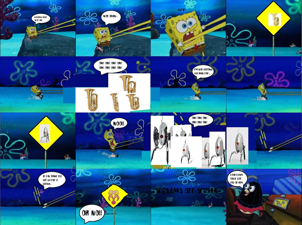 Spongebob:I'm Not Letting Go! My version by BeePaint5501 on DeviantArt