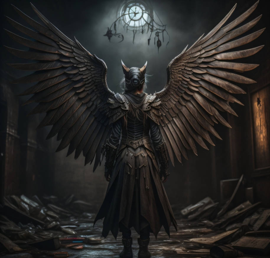 Defunct Angels Abandoned Angel || AIGen Goth Series by Wraithmancer on DeviantArt