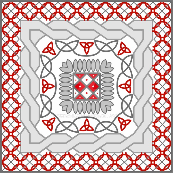 Celtic Square Design Pattern Celtic Square by vhartley on DeviantArt
