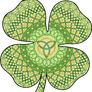 Celtic Four-Leaf Clover