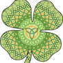 Celtic Four-Leaf Clover
