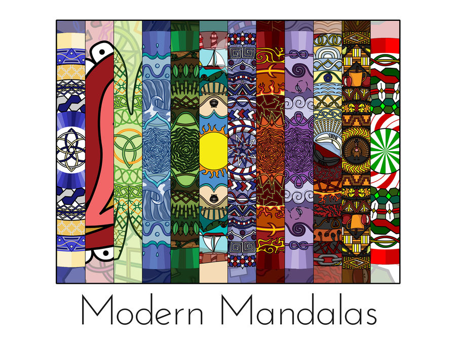 Mandala Calendar by vhartley