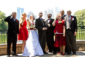 Wedding with Monocles