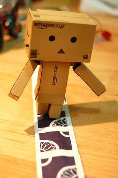 Danbo poised