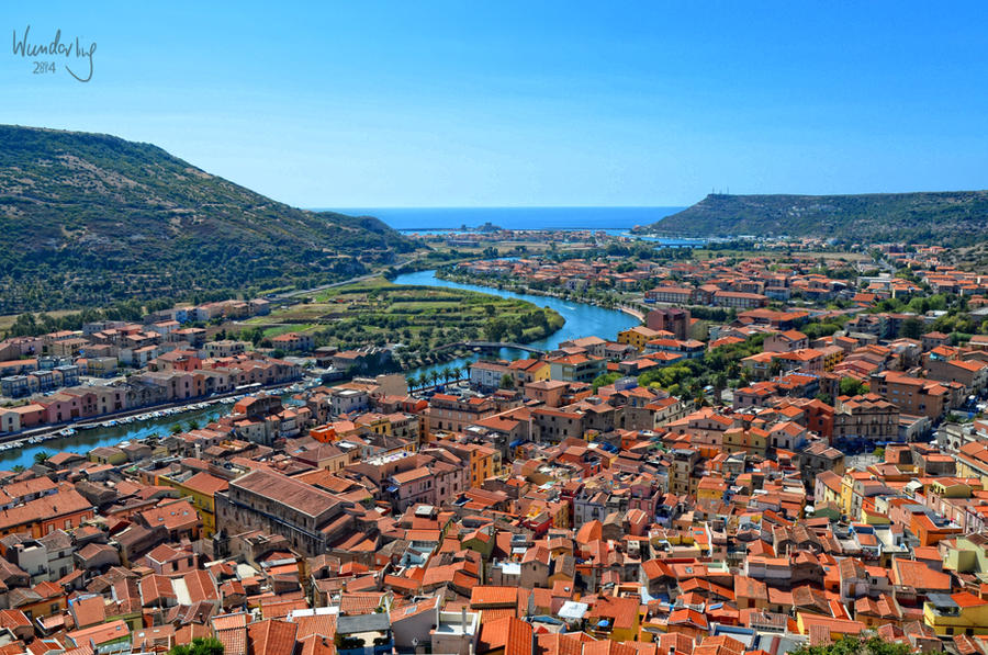 Bosa Sardinia Italy