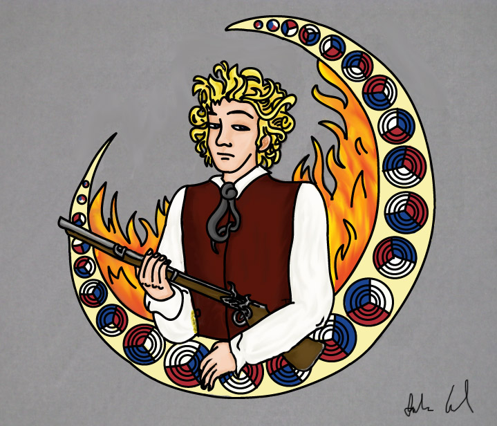 Mucha ABCs: Enjolras