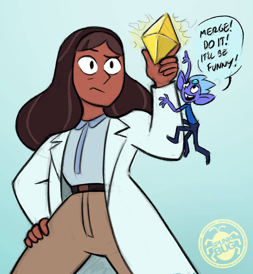A Human's Fusion Stone? (Sketch) by Spunkbug on DeviantArt