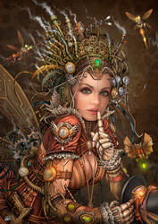 Silence Please - Steampunk Fairy