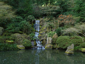 japanese waterfall