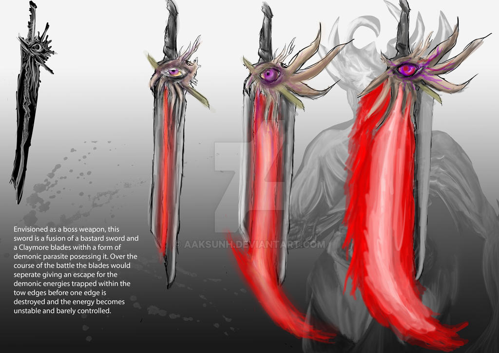 Demon sword by Aaksunh on DeviantArt