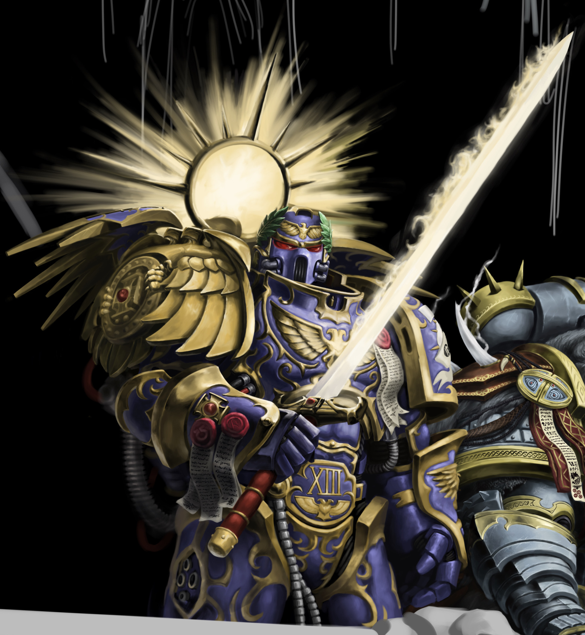 Roboute guilliman in 40k by paintnewbie on DeviantArt Roboute guilliman in 40k by paintnewbie on DeviantArt