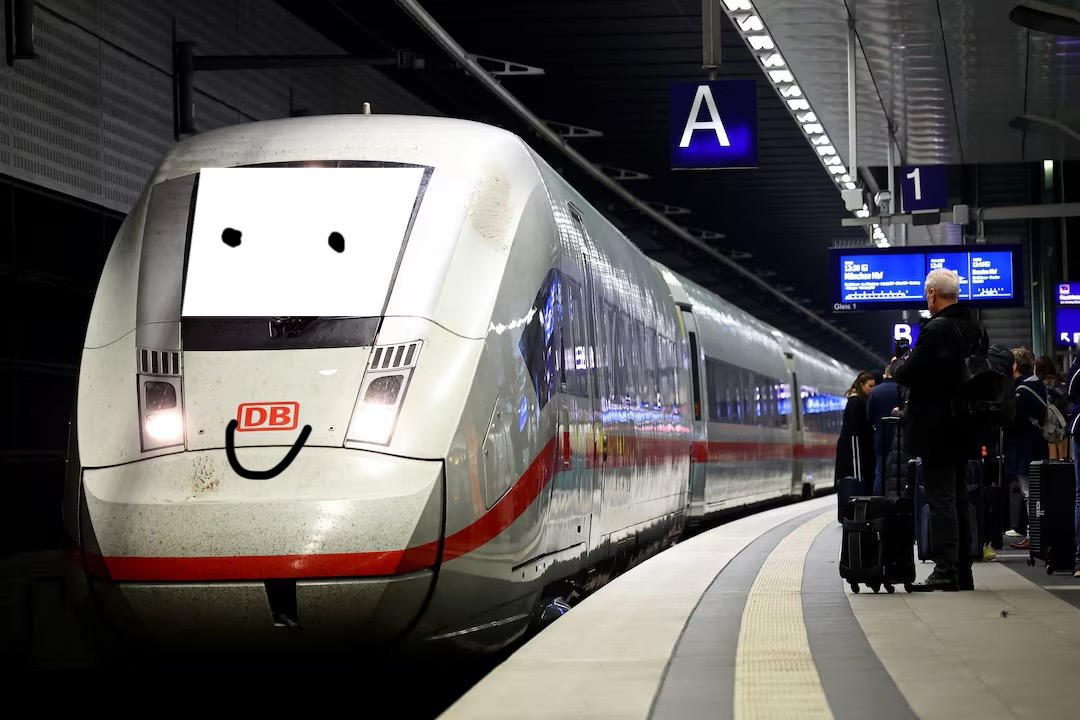 Deviantart Facetrain German train with face by CanadianNational on DeviantArt