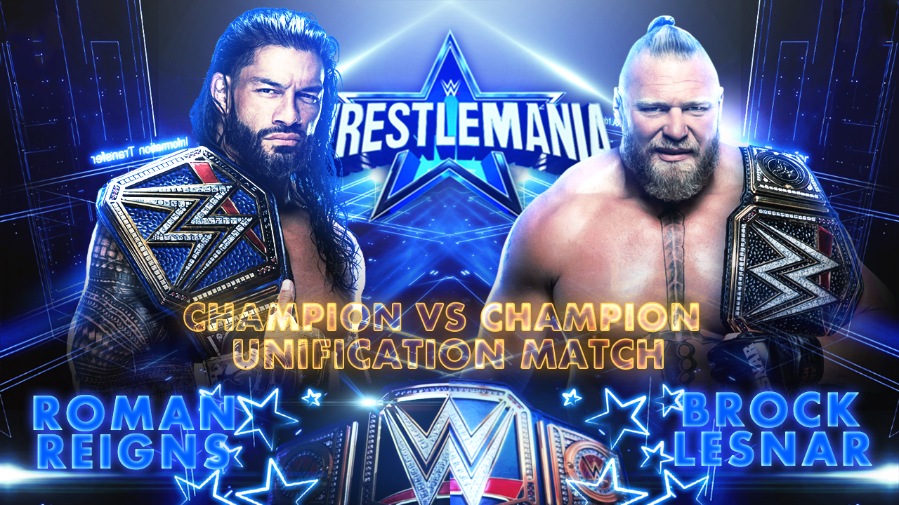 WWE Wrestlemania 38 Custom Match Card V5 by WWETheOlderDog on DeviantArt