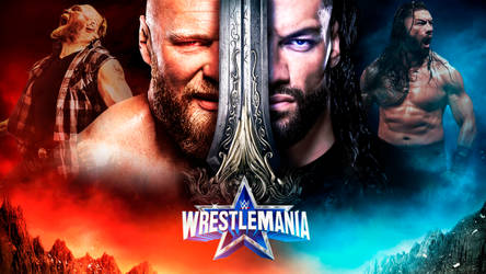 WWE Wrestlemania 38 Poster V3