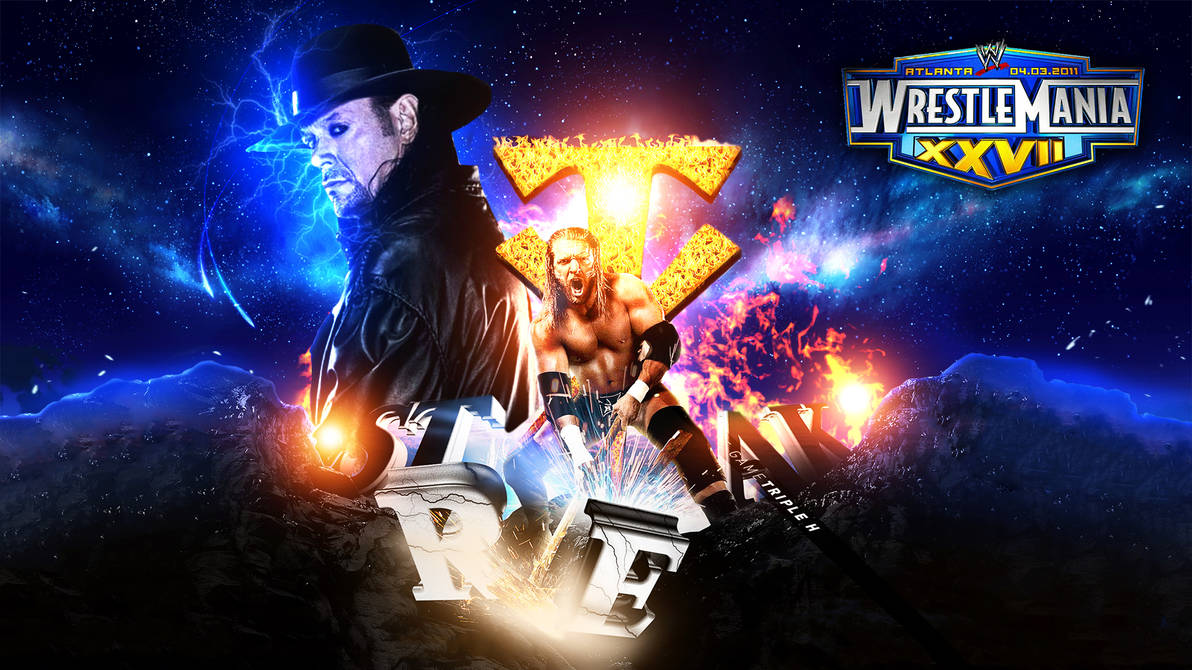 WWE Wrestlemania 27 Poster By TheOlderDog by WWETheOlderDog on DeviantArt
