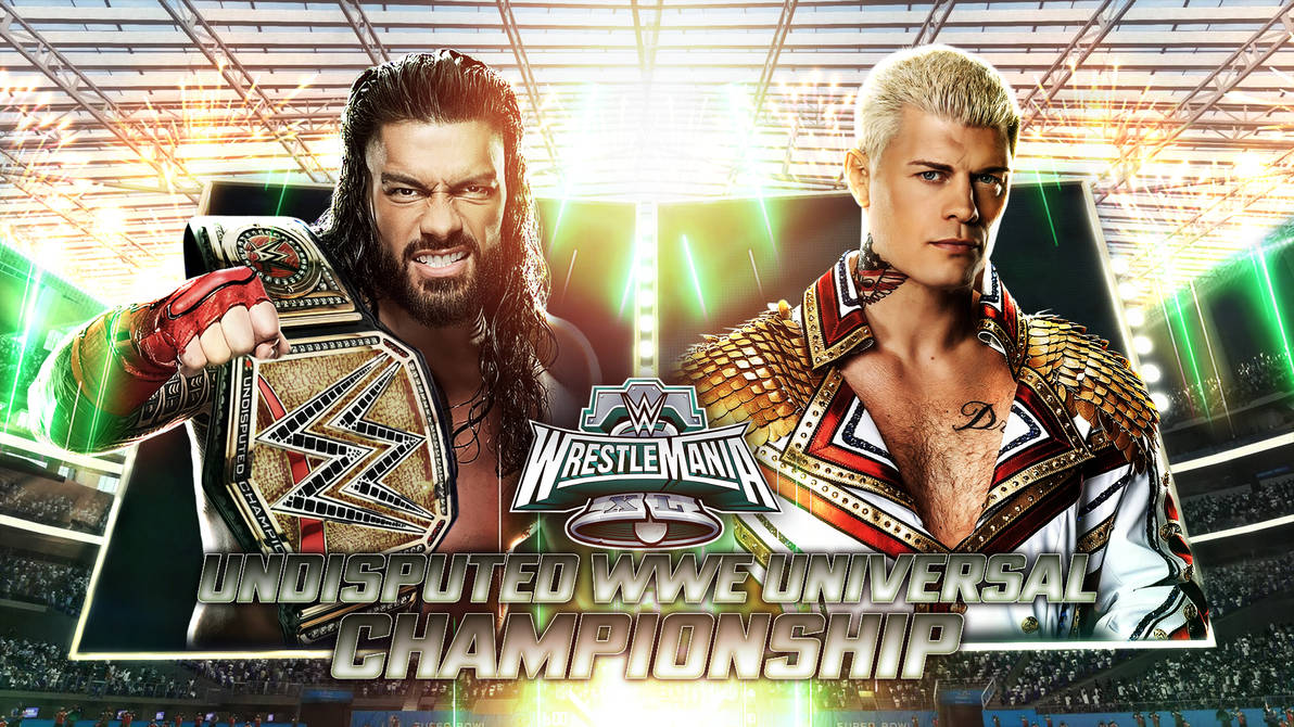 WWE WrestleMania 40 2nd Custom Poster by FireFozeder on DeviantArt