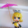 Rin Really Likes Her Umbrella