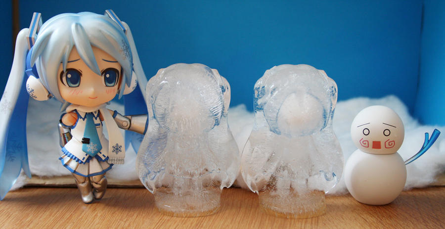 Miku Ice Sculptures