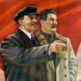 Stalin and Lenin