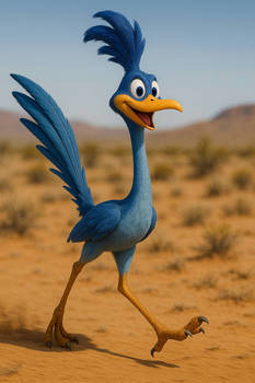 The road runner