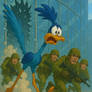 Road runner escapes ACME