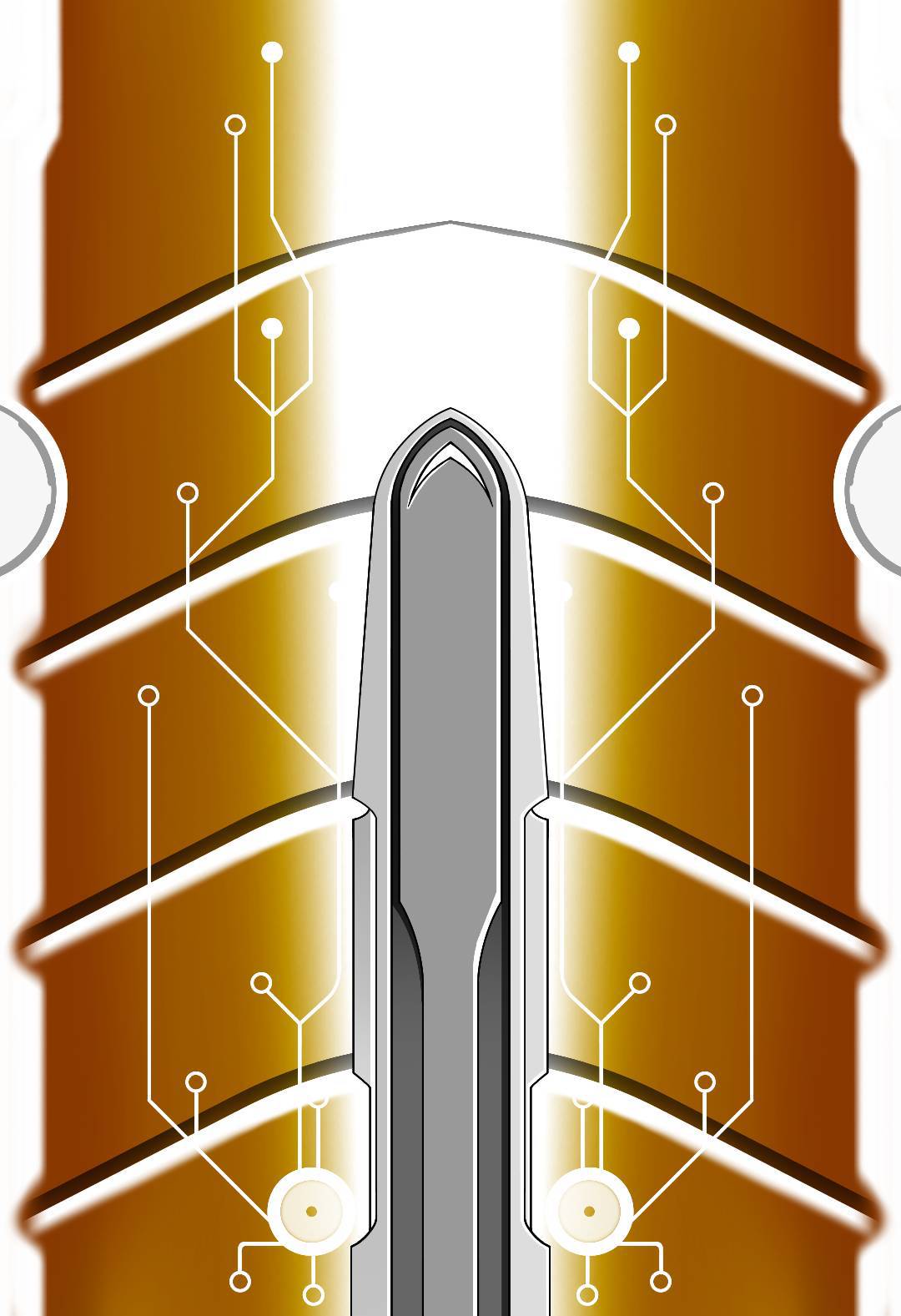 Gauntlet sword card