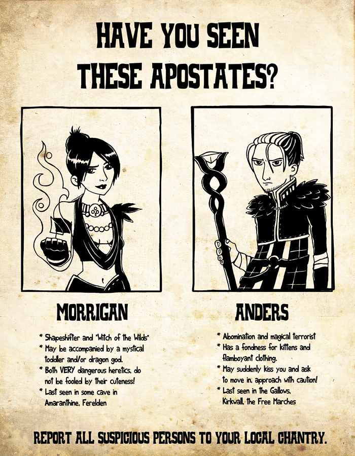 Wanted Apostates