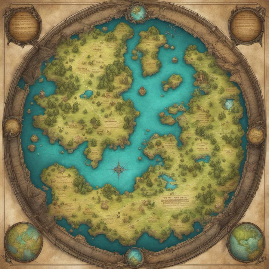 Sun Map Deviantart World Map by afas44 on DeviantArt