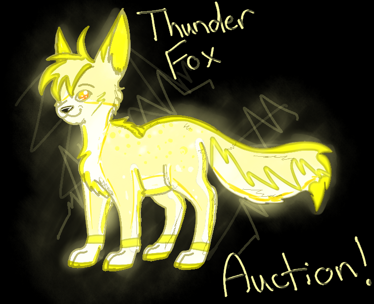 Thunder Fox Adopt Auction!