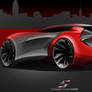 Toyota Concept Car Rendering