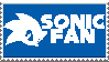 Sonic Fan Stamp by Penton