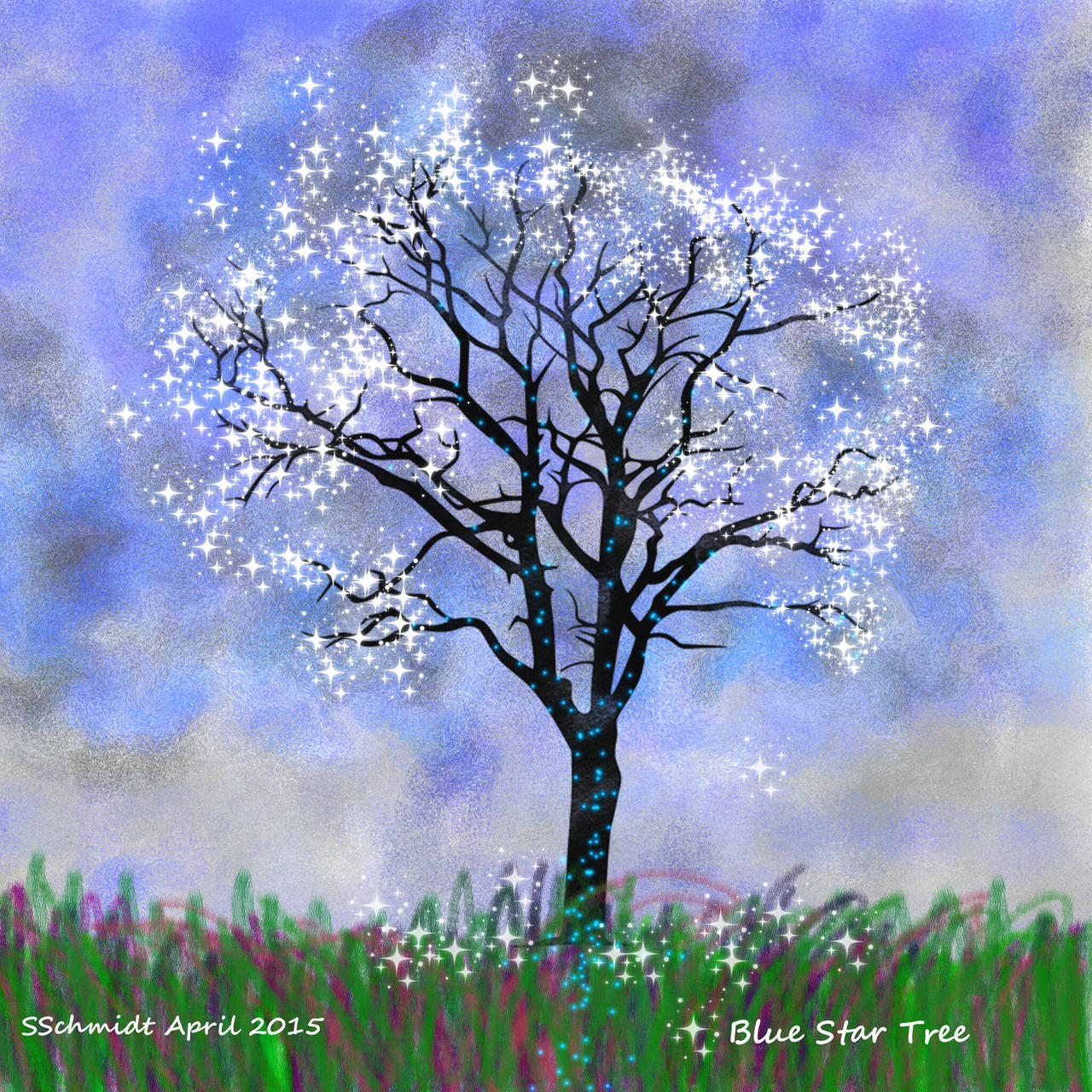 Brainline Stars Tree Star Tree by meditationart on DeviantArt