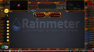 GoldXFrame - GrayhorseRetired