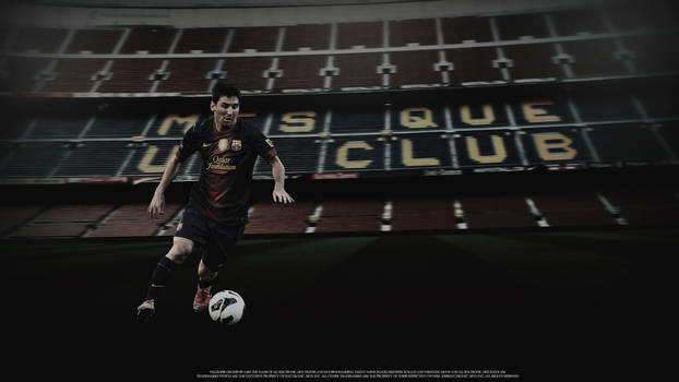 Messi Wallpaper by Saby