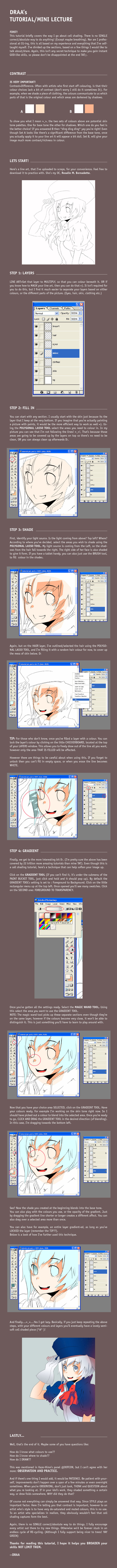 Draa's Cel Shading Tutorial