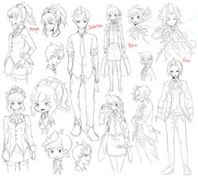 RT Character Sketches