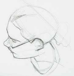 Self portrait from above