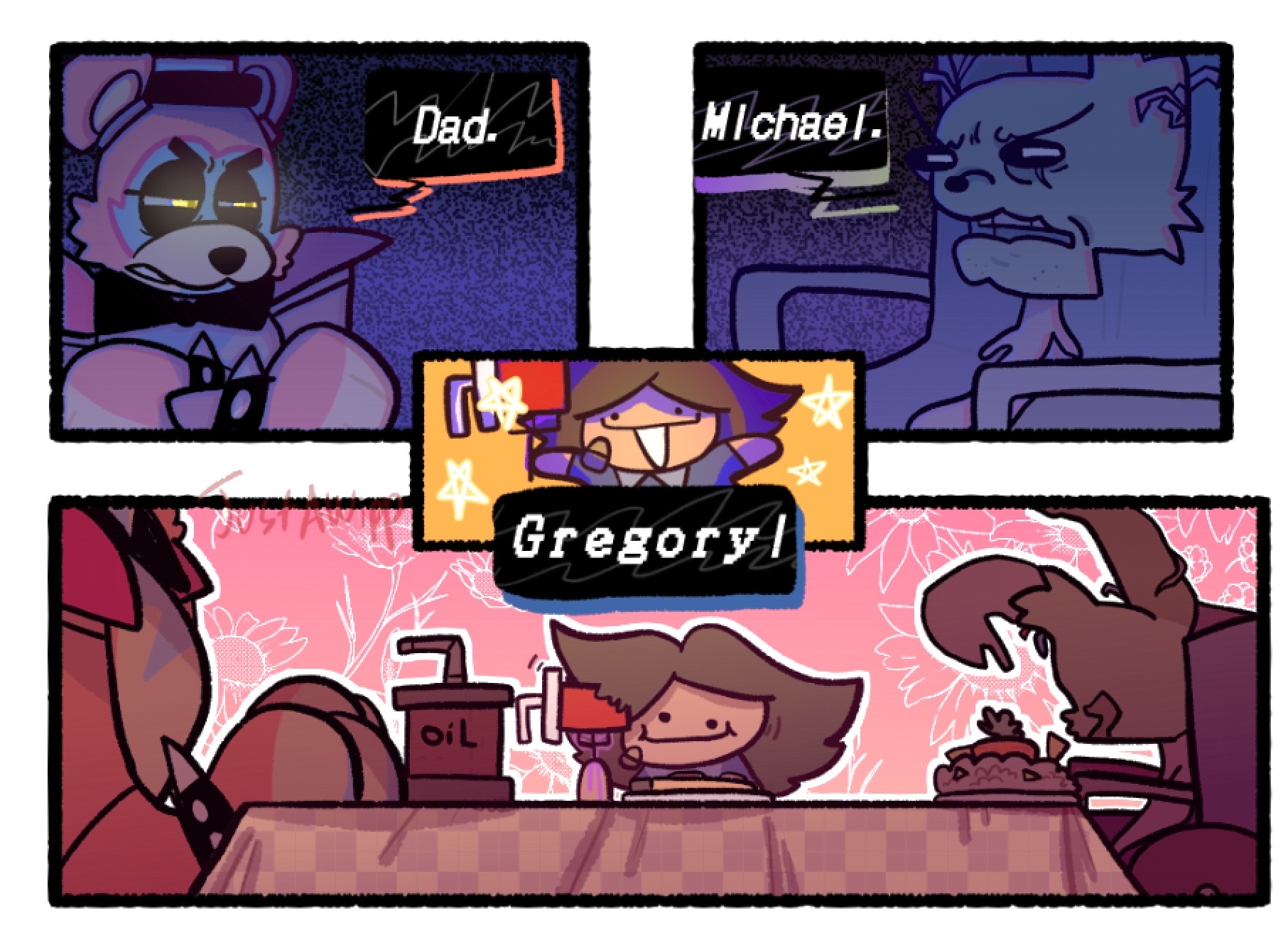 Baby Gregory (FNAF Security Breach Comic Dub) 