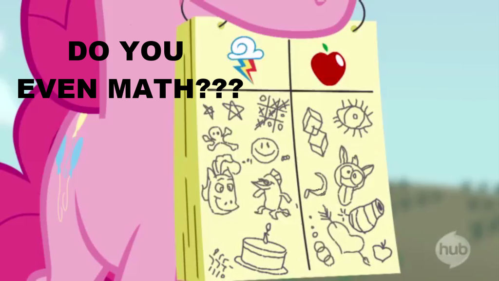 Pinkie Pie Math by BFLGriffon on DeviantArt