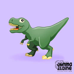 Cartoony T-Rex