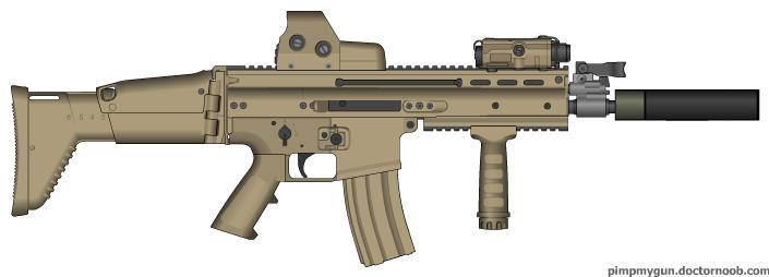 AIRSOFT/PMG: 'Night Nine' Mk. 16 SCAR-L